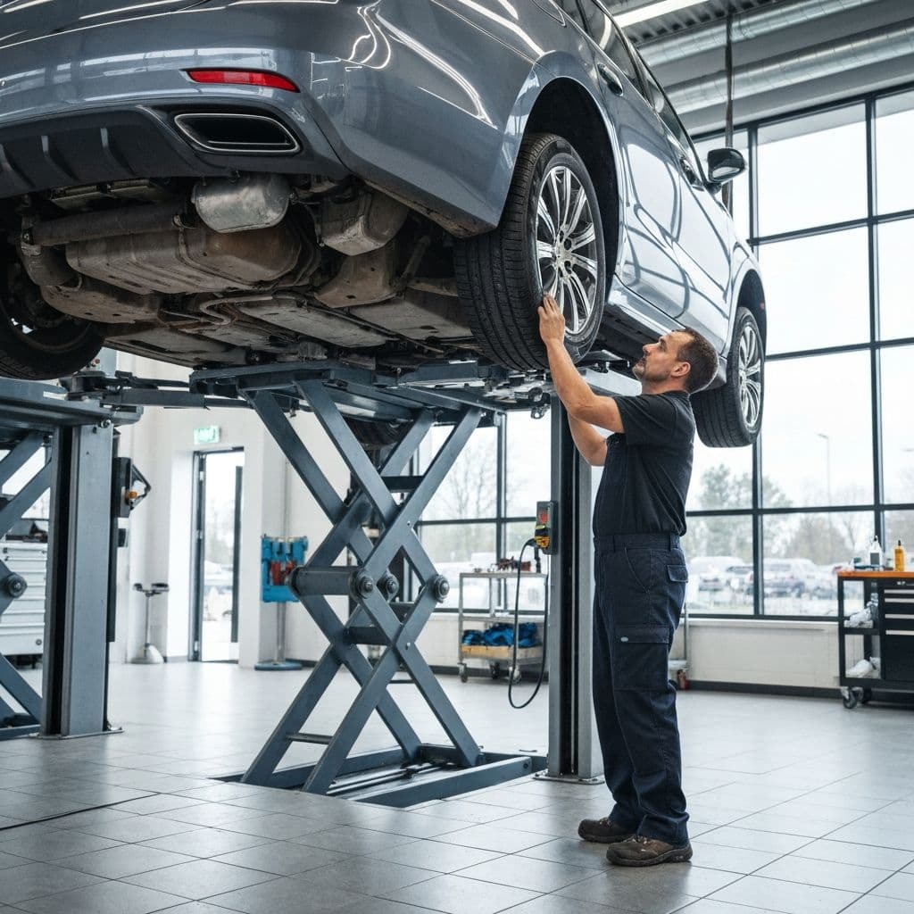 Vehicle maintenance at Top Gear